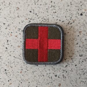 Stofmærker : Medic - grønt / rød